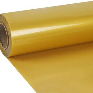 Guangyintong Heat Transfer Vinyl Gold HTV Rolls, 12" x 12ft Gold Iron on Vinyl